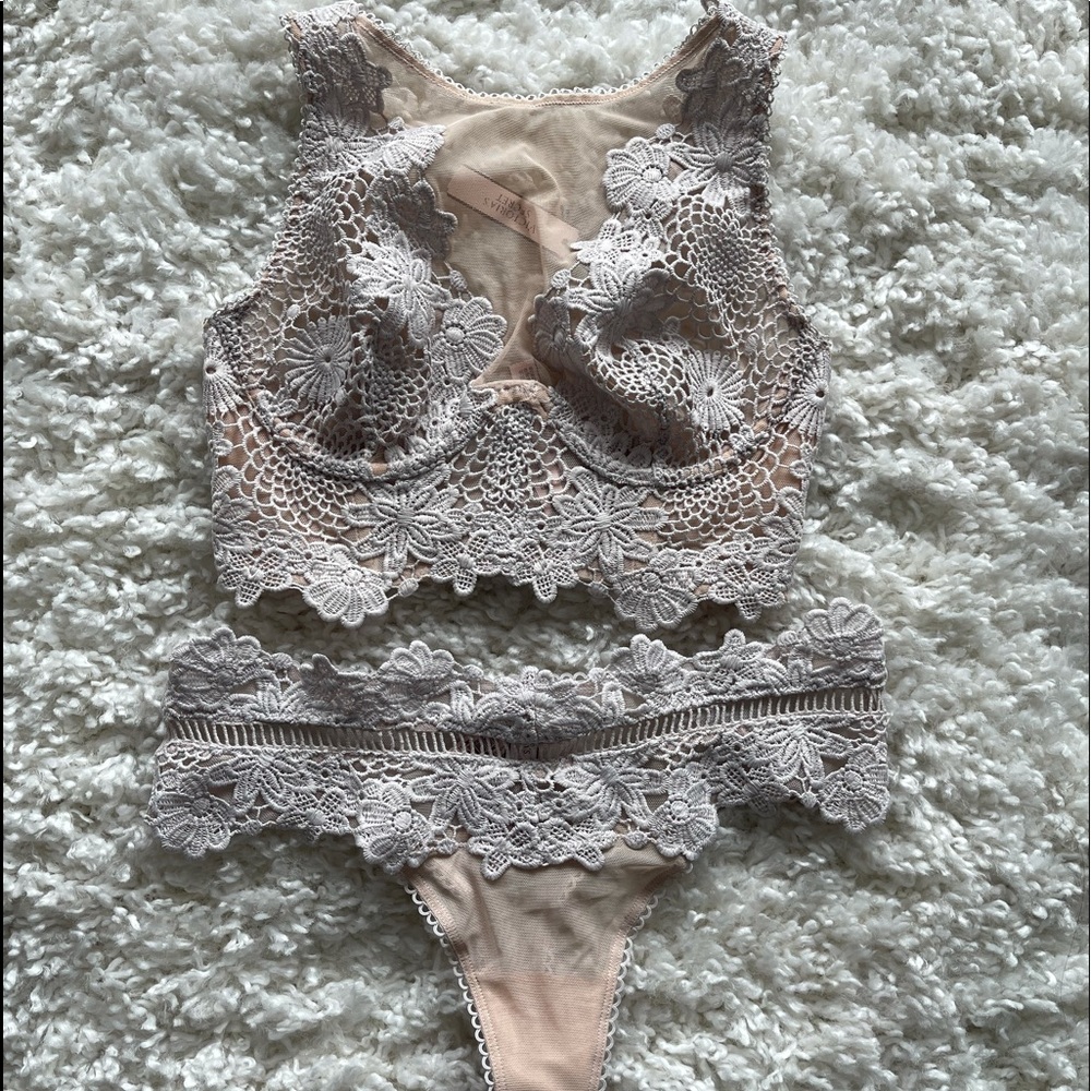 Dream Angel bralette and thong panties set
